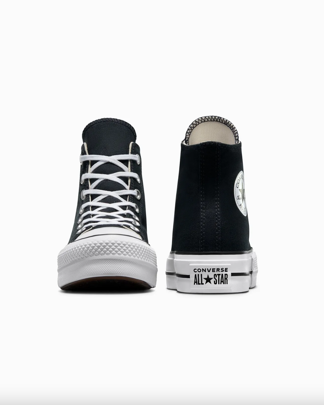 Chuck Taylor High Top Canvas Lift - Black