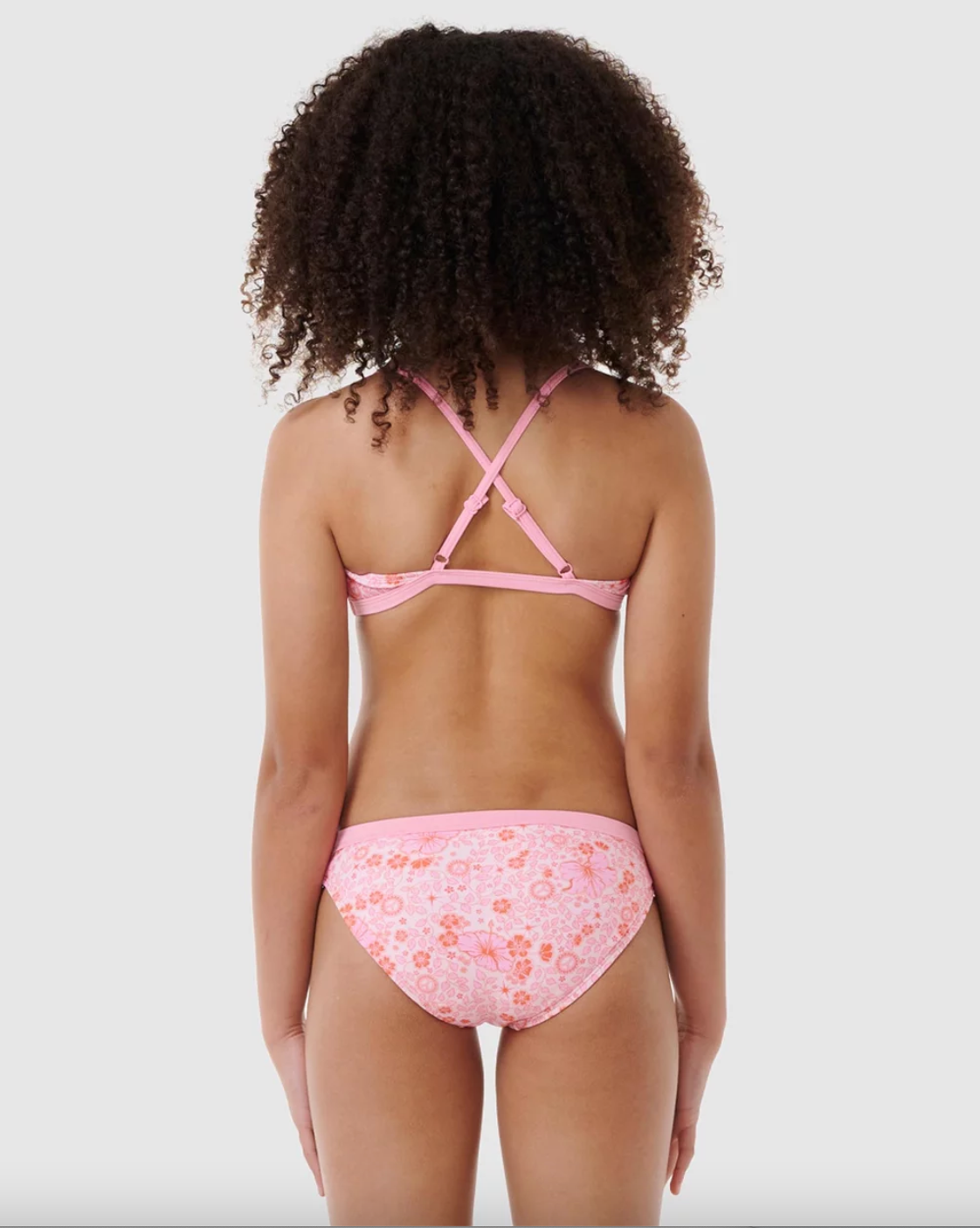 Summer Sol 3 Piece Set Girls - Bright Pink