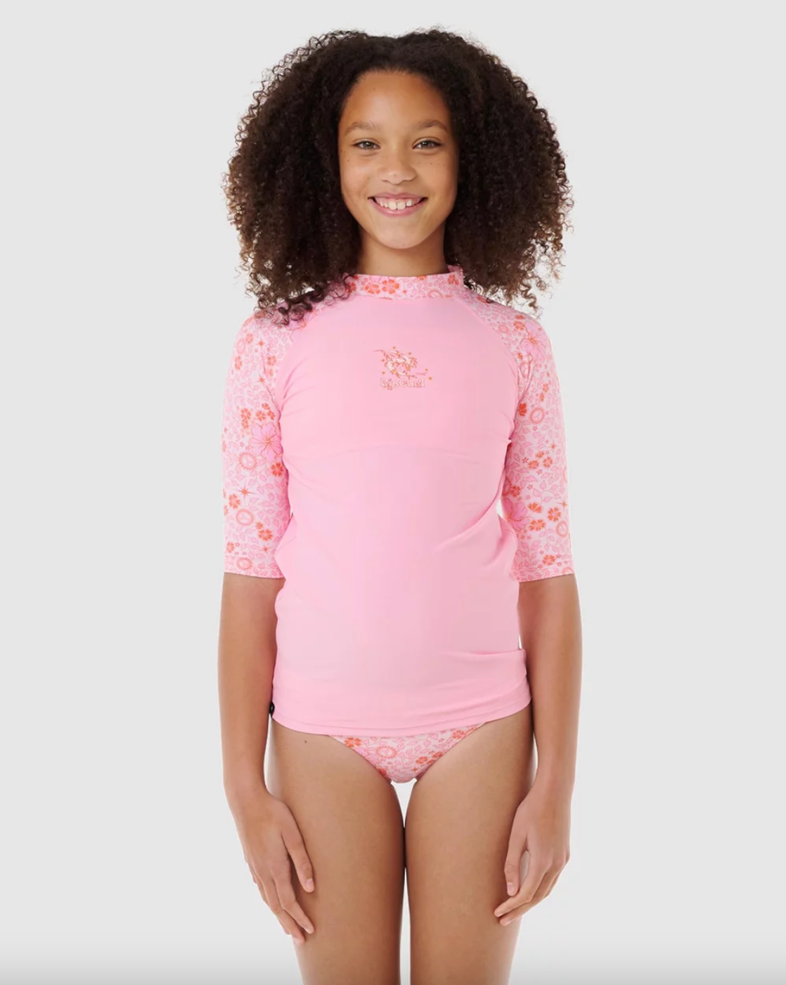 Summer Sol 3 Piece Set Girls - Bright Pink