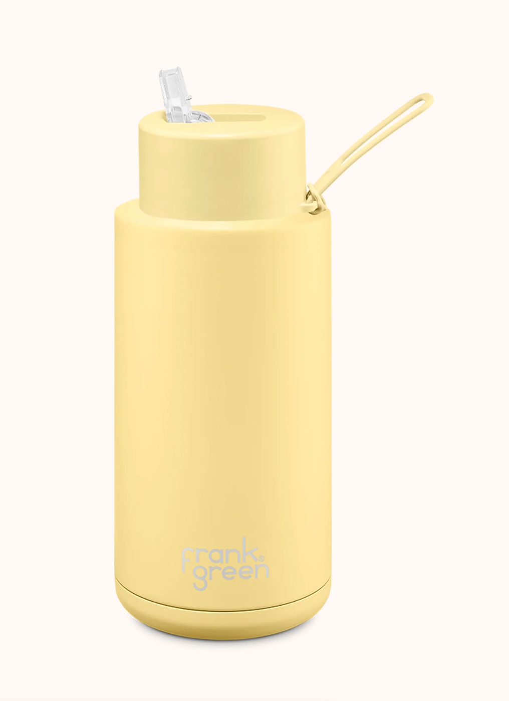 1L / 34oz - Ceramic Reusable Bottle with Straw Lid