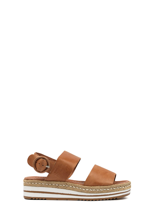Atha Sandal - DK Tan Leather