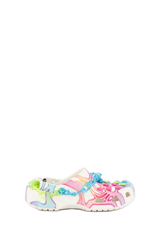 Digital Dopamine Classic Clog - White / Multi