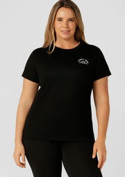 Lotus Tee - Black - Catani Clothing