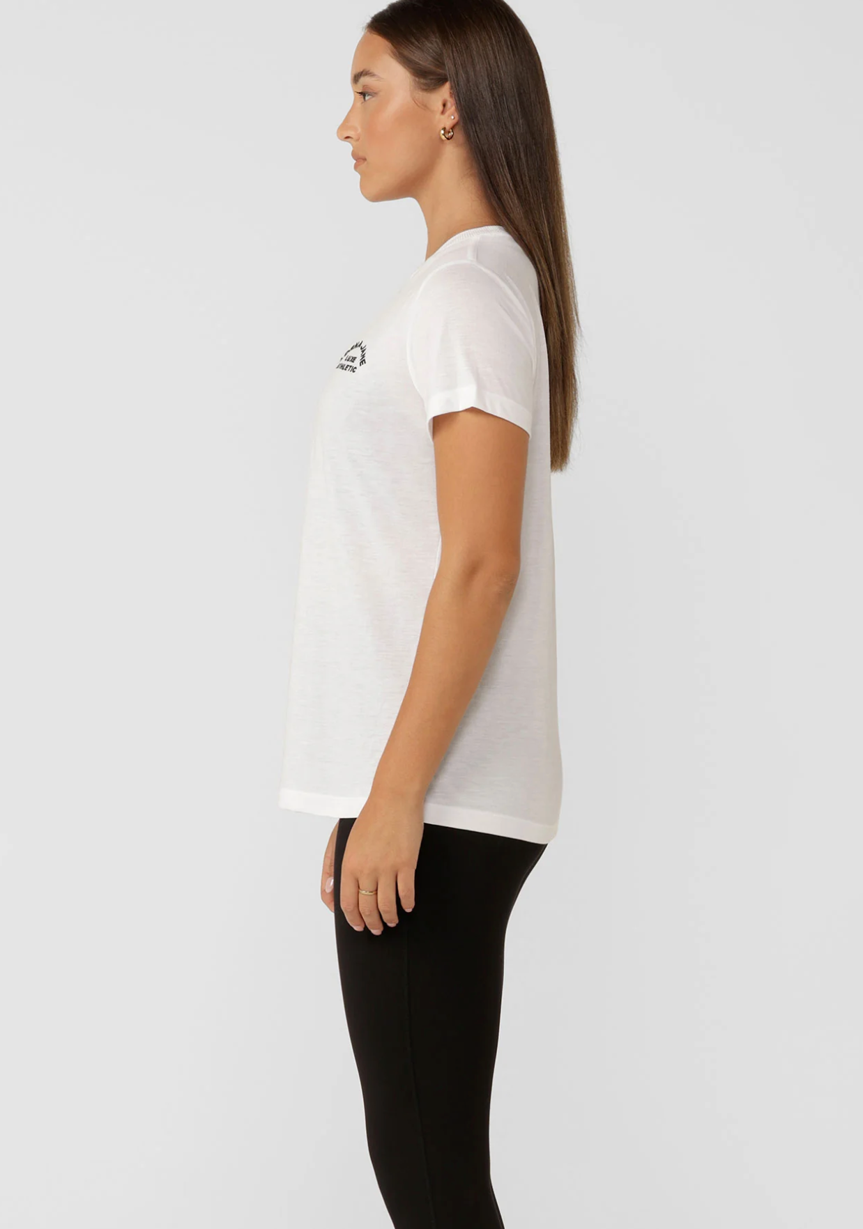 Lorna Jane Lotus Tee - White (view 4)