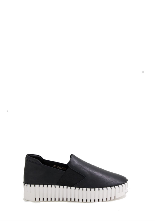 Becca Sneaker - Black Leather