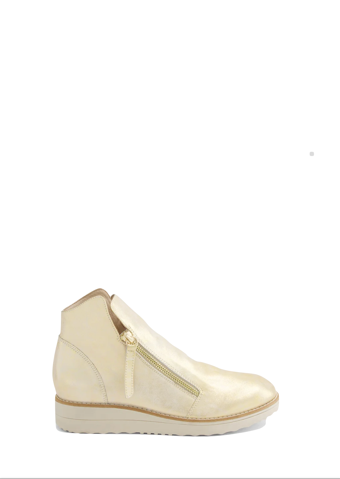 Ohmy Boot - Beige & Gold