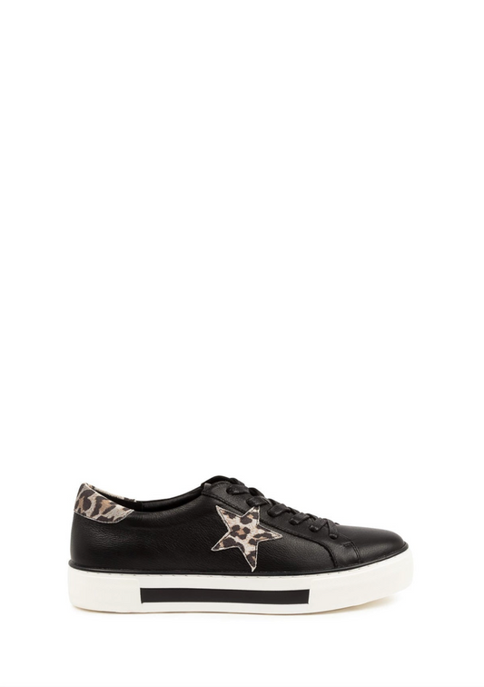 Fonno Sneaker - Black / Taupe