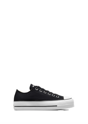 Chuck Taylor Low Top Canvas Lift - Black - Catani Clothing