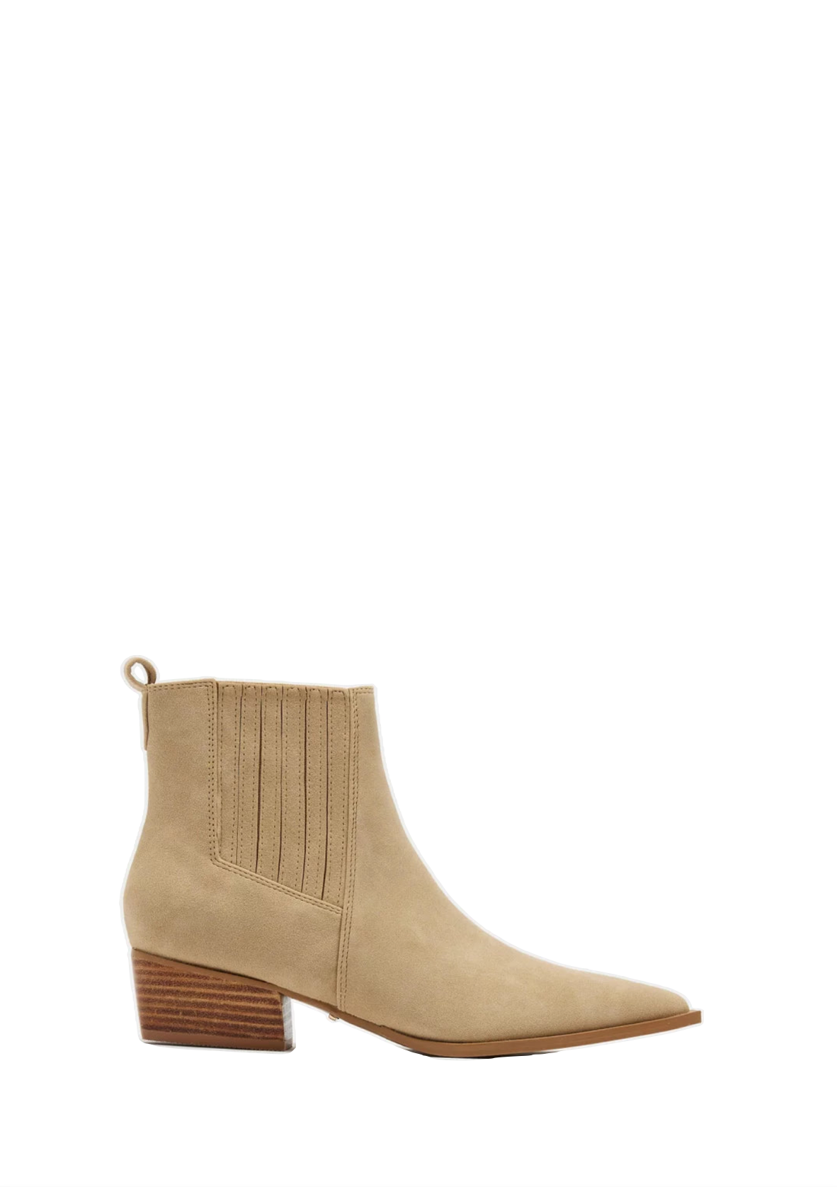 Ginny - Light Taupe Suede - Catani Clothing