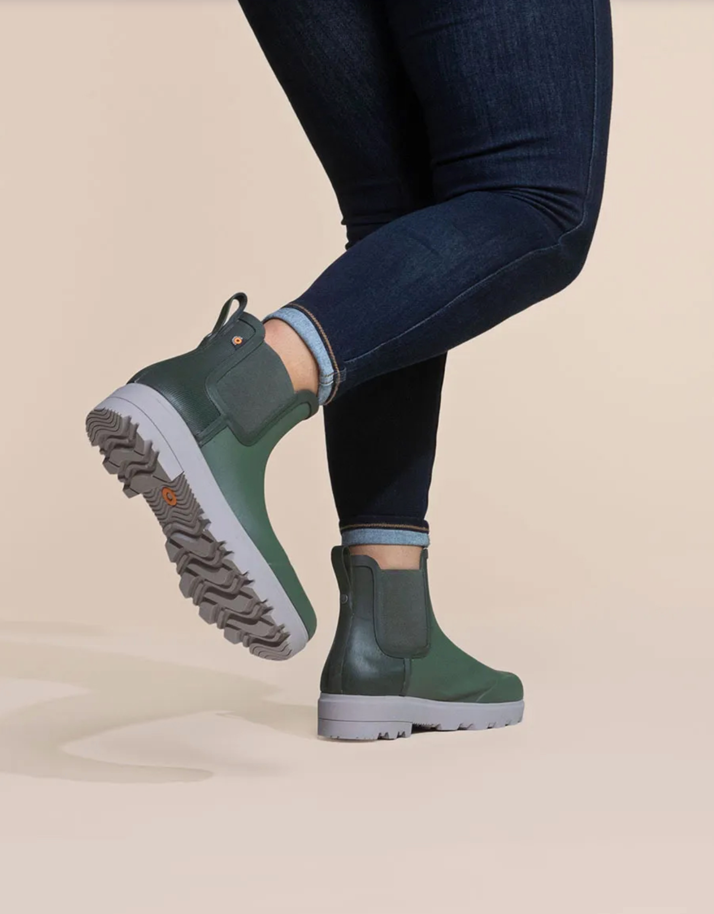 Holly Chelsea Boot - Green - Catani Clothing