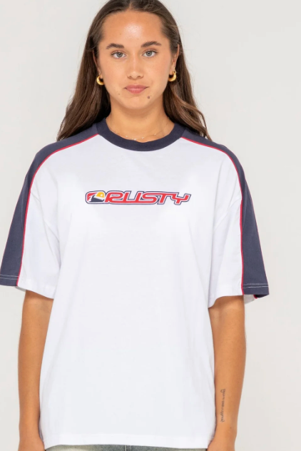 Archived Shooter Oversize Tee - White