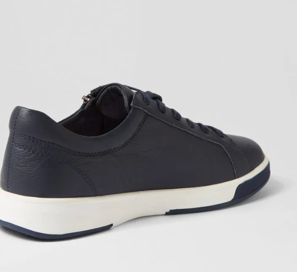 Aito XF Leather Sneaker - Navy / White Sole