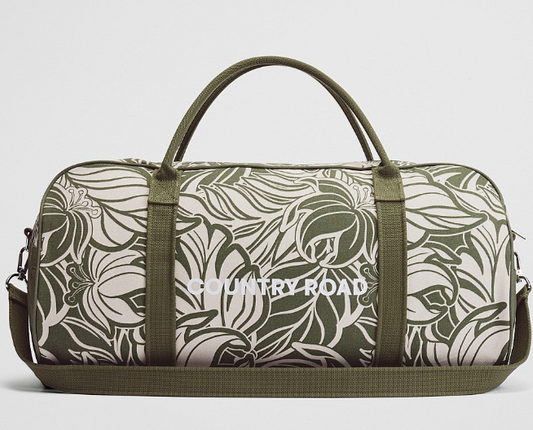 Australian Cotton Tropical Logo Tote - Caper