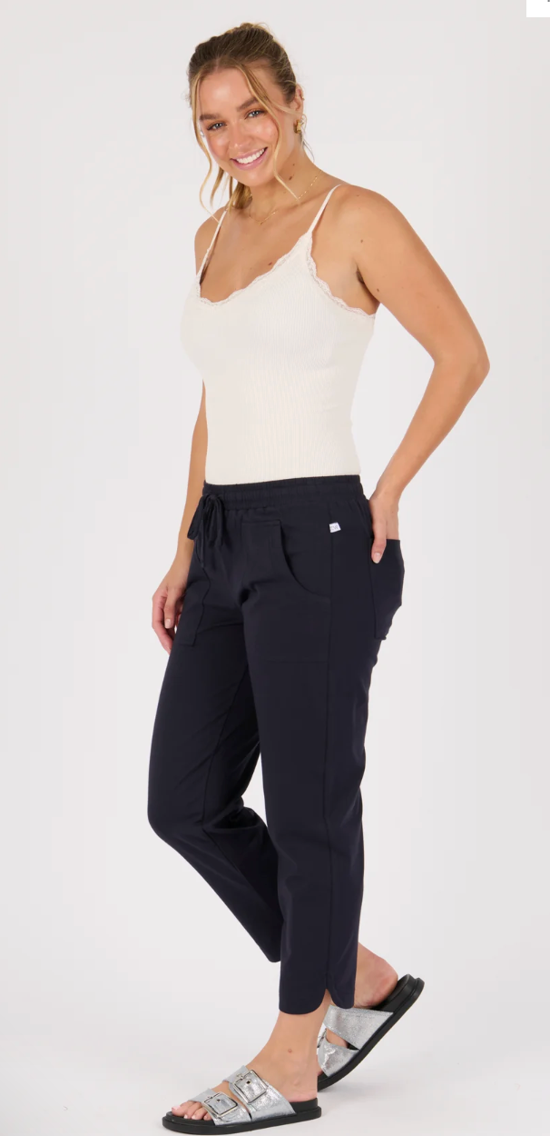 One Ten Willow Beach Pant - Blue Graphite (view 4)