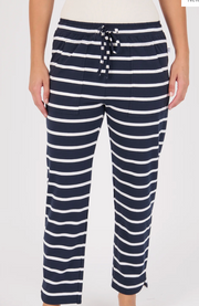 Beach Pant - Navy / White Stripe - Catani Clothing