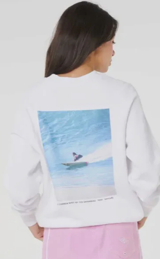 SG Curren Relaxed Crew - Optical White