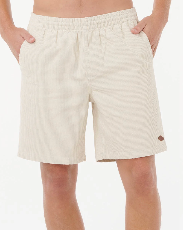 Classic Surf Cord Volley - Bone - Catani Clothing