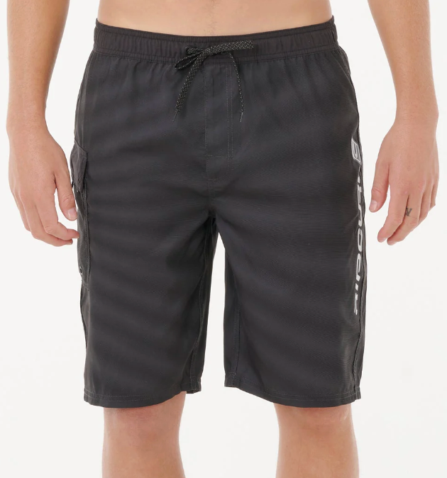 Shock Wave E/Fit Boardshort - Black