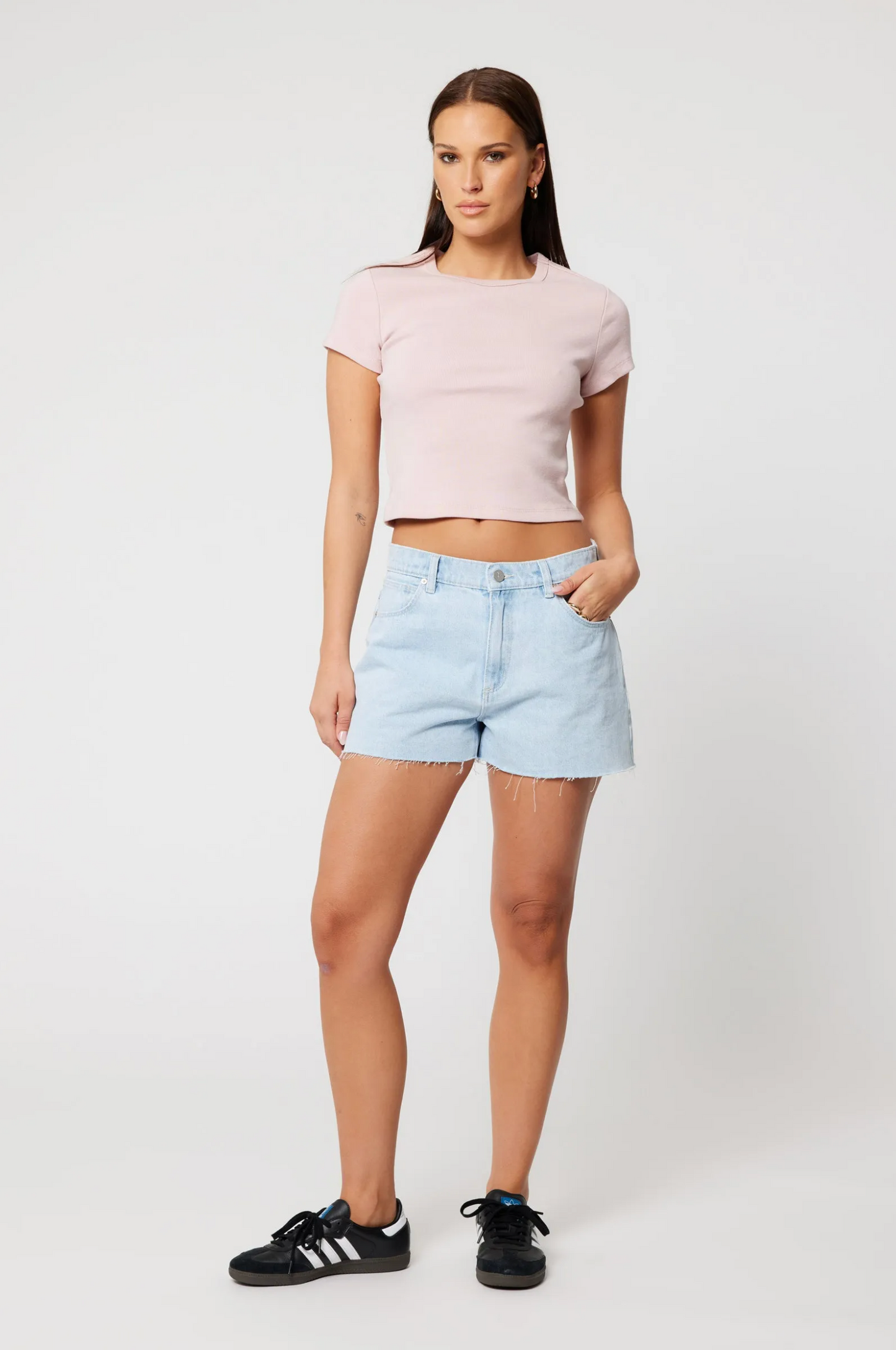 95 Baggy Short - Kate Light Vintage Blue