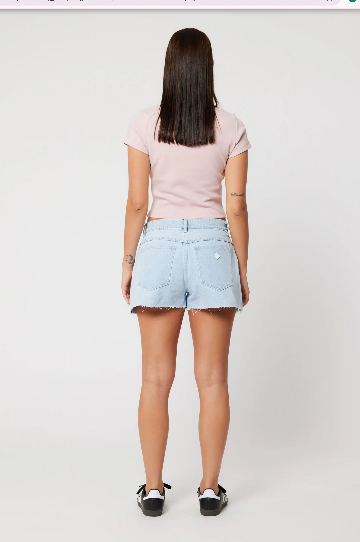 95 Baggy Short - Kate Light Vintage Blue