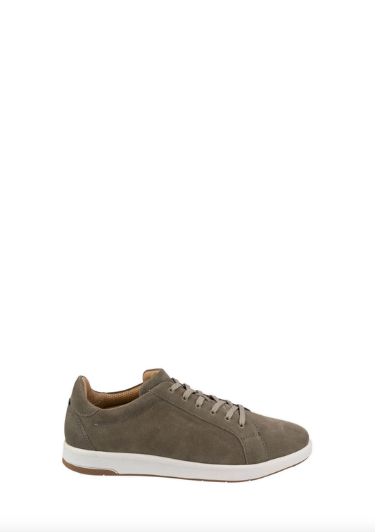 Crossover Lace to Toe Sneaker - Mushroom