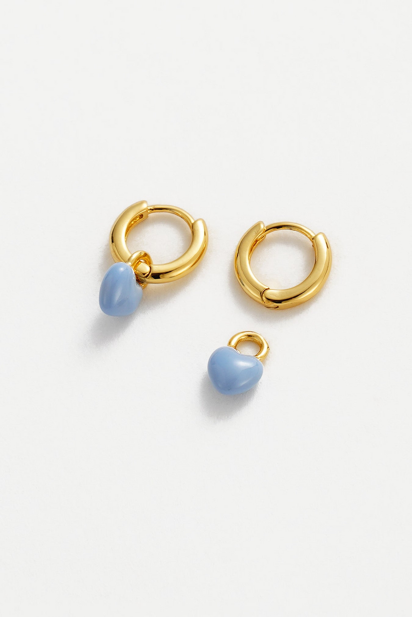 Zafino Sofia Hoop - Blue / Gold (view 4)