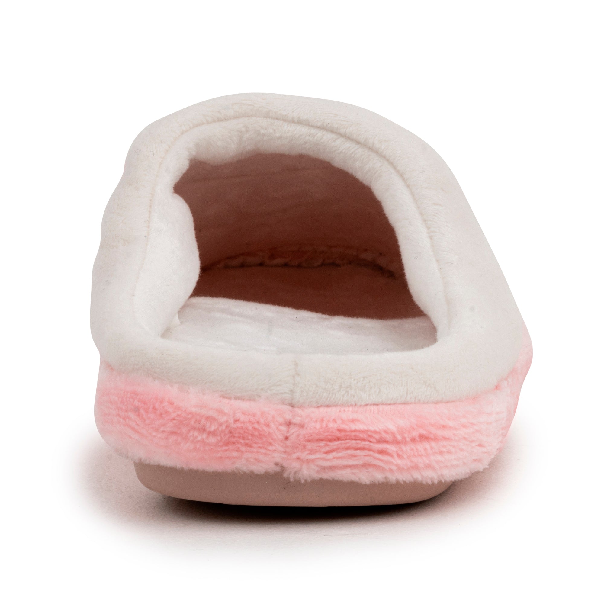 Axign Open Slipper Pink - worn view