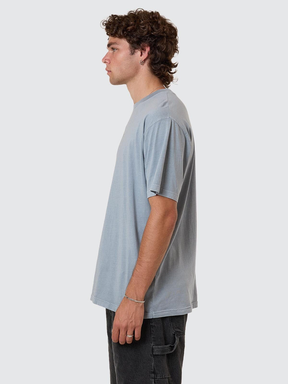 Thrills Minimal Thrills Merch Fit  Tee - Smog (view 6)