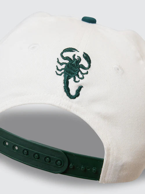 Los Stingers 6 Panel Cap - Natural - Botanical Garden