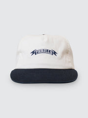 Penant 5 Panel Cap - Heritage White - Classic Blue - Catani Clothing