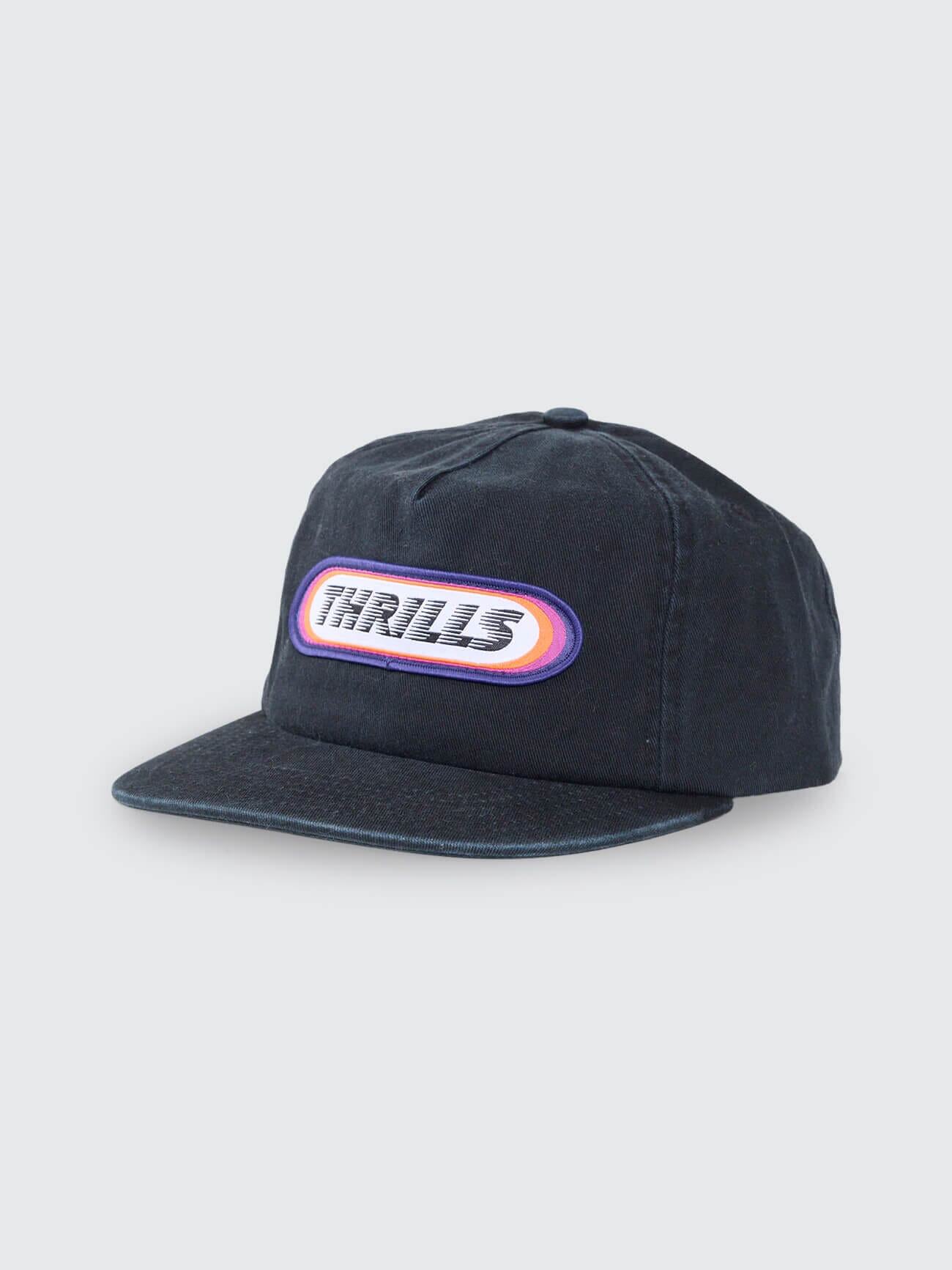 Thrills Built To Win 5 Panel Cap Black side