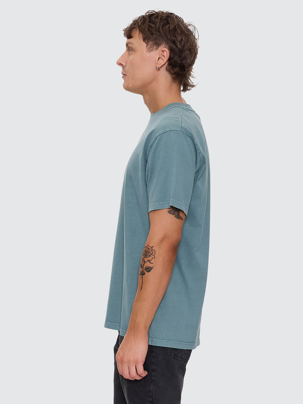Thrills A Haven For The Restless Merch Fit Tee - Green Coast (view 4)