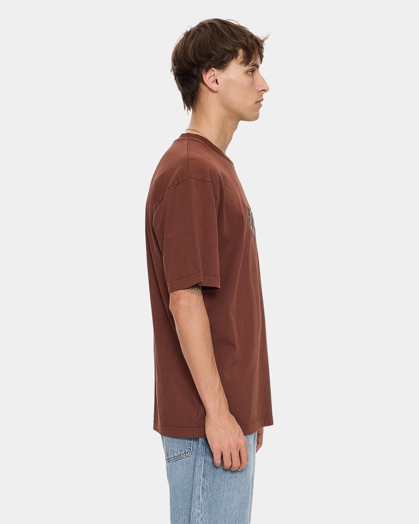 Beauty Around Us Oversize  Fit Tee - Acorn