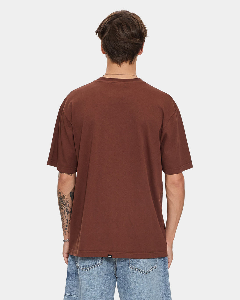 Thrills Beauty Around Us Oversize  Fit Tee - Acorn (view 3)