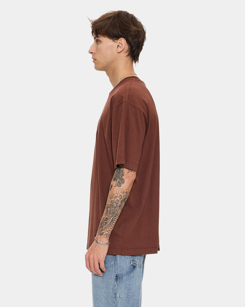 Beauty Around Us Oversize  Fit Tee - Acorn