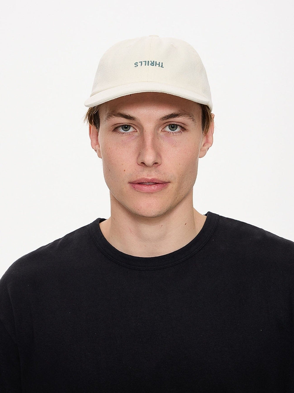 Minimal Thrills 6 Panel Cap - Tofu - Green Coast