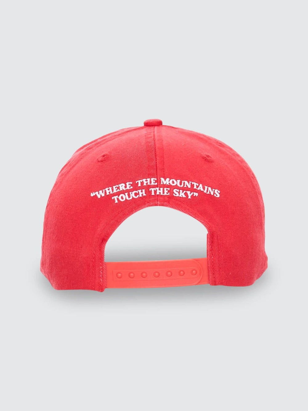 Touch The Sky 5 Panel Cap  - Racing Red