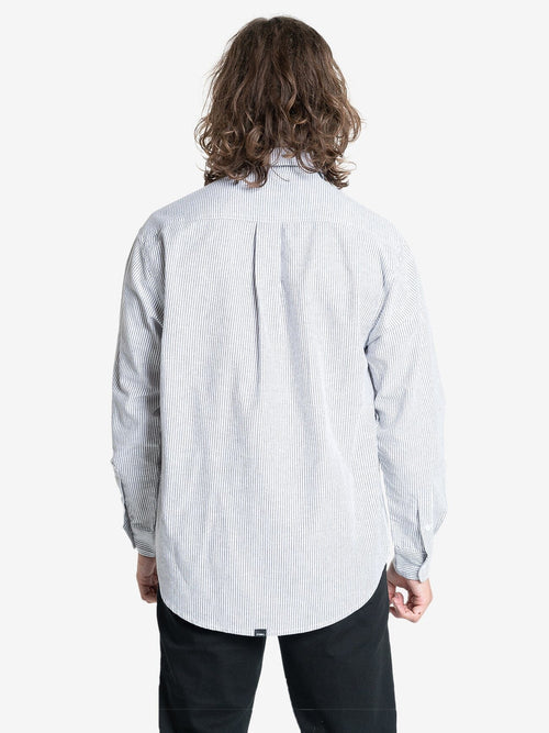 Occasions Long Sleeve Shirt - Chestnut Stripe