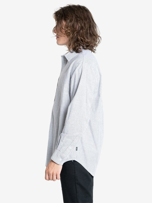 Occasions Long Sleeve Shirt - Chestnut Stripe