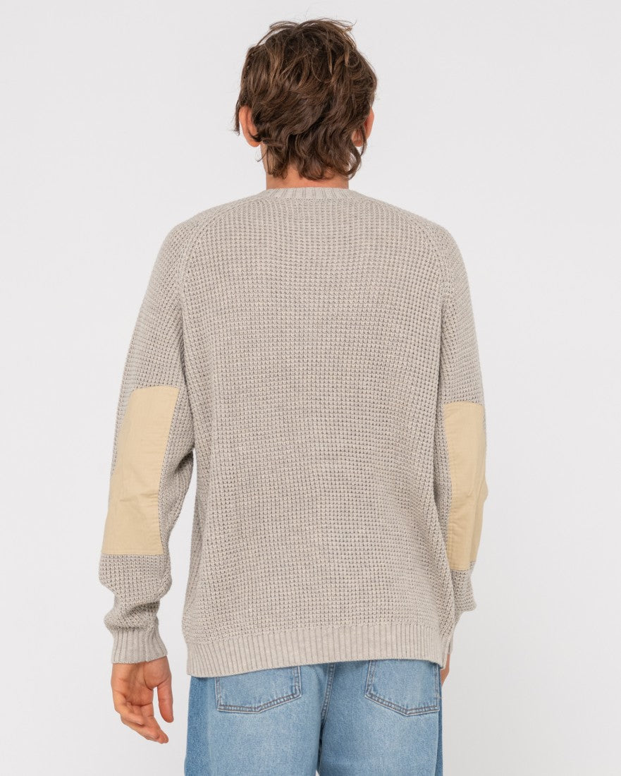 Disposal Crew Neck Knit - Ecru