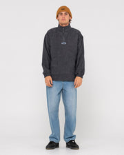 Houston Cord Comfy - Coal - Catani Clothing