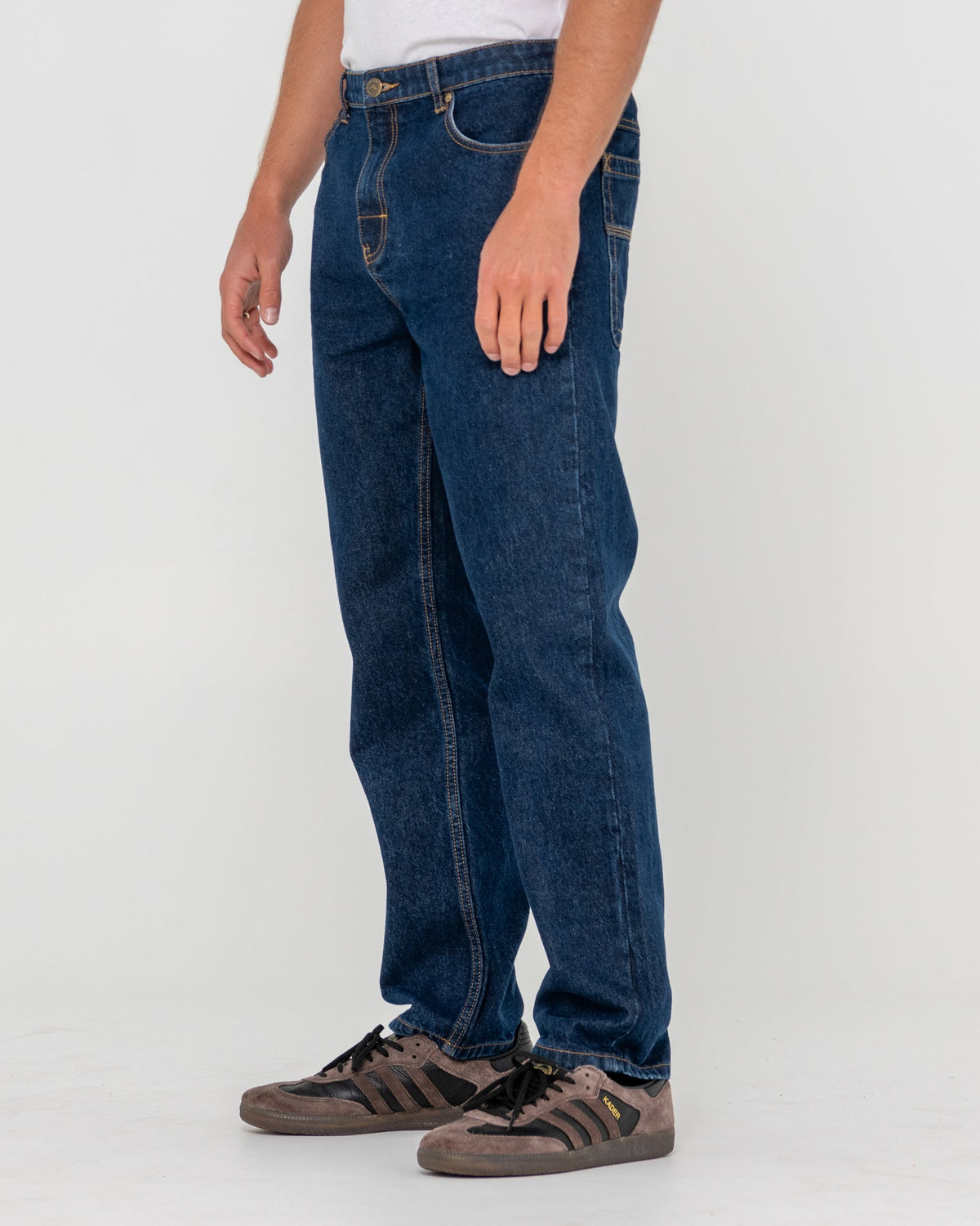 Rusty Steven Straight Jean - Middy Blue (view 4)