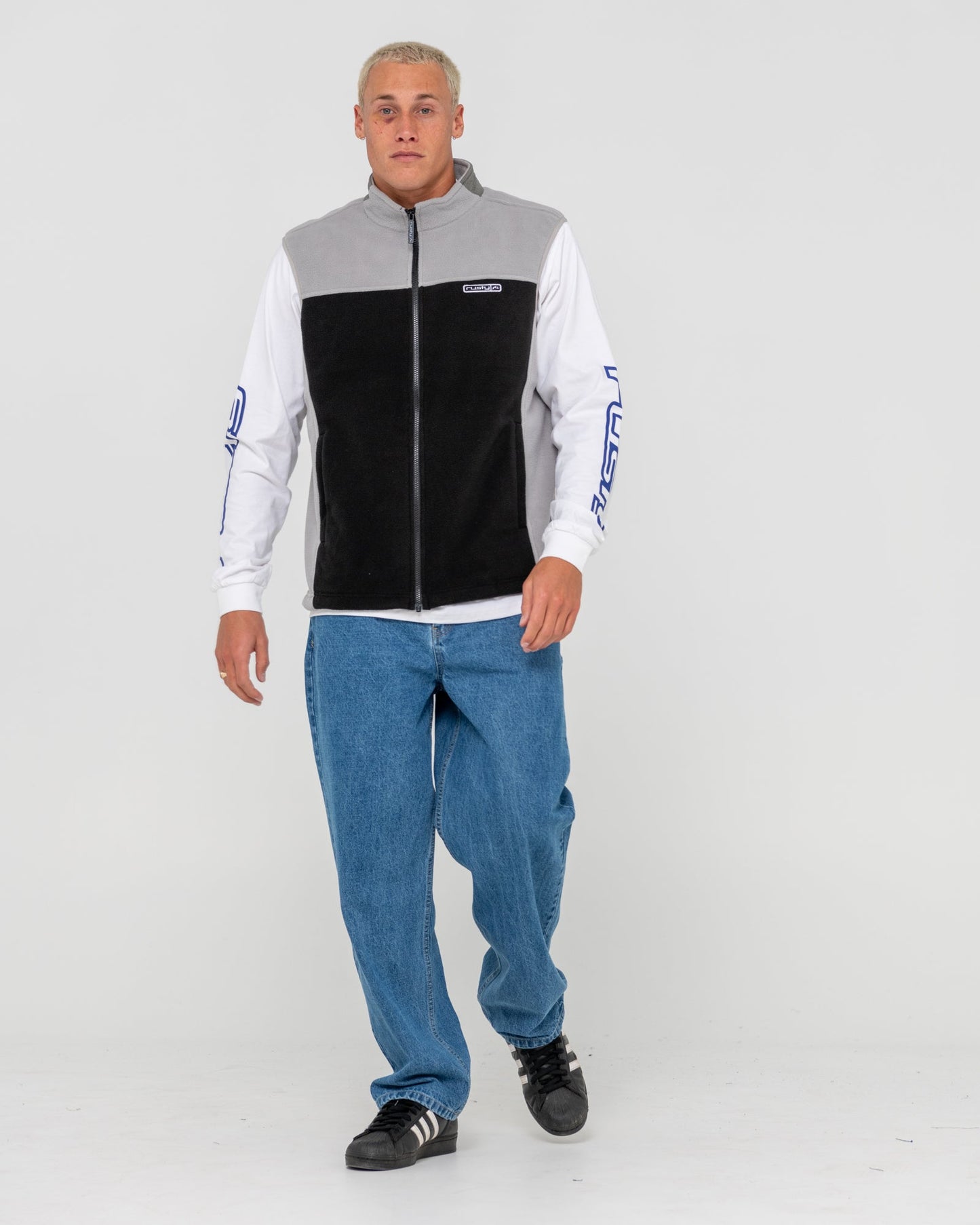On The Run Tech Fleece Vest - Black