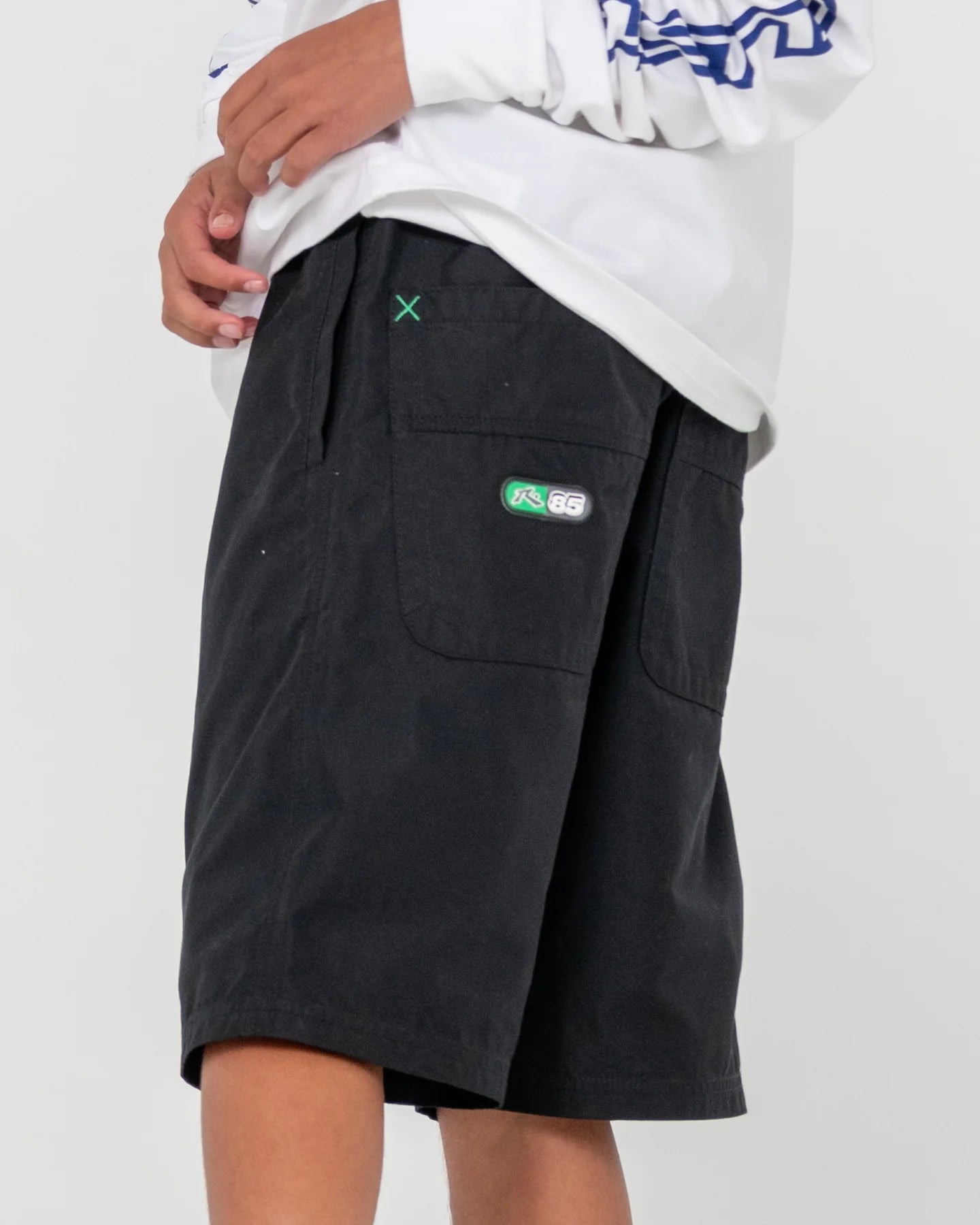 Wear Eva DIY Elastic Short - Shadow Army