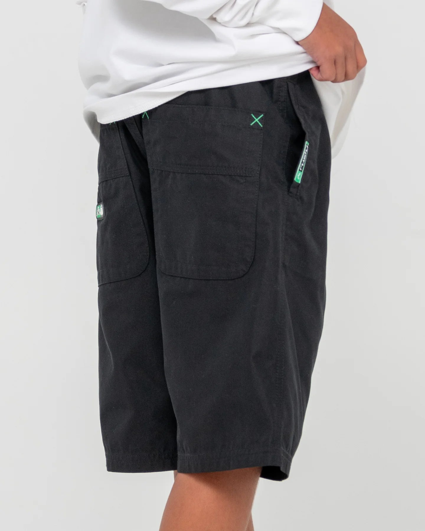 Rusty Wear Eva DIY Elastic Short - Shadow Army (view 5)