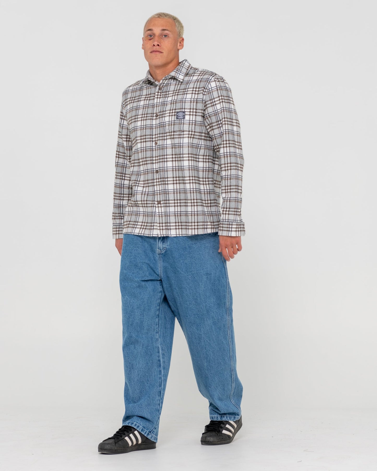 Brooks Long Sleeve Shirt - Brown