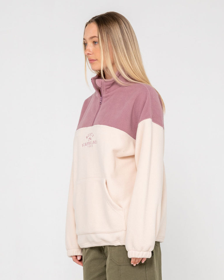 Rusty Central Division Crew Polar Fleece - Pink A Boo (view 3)
