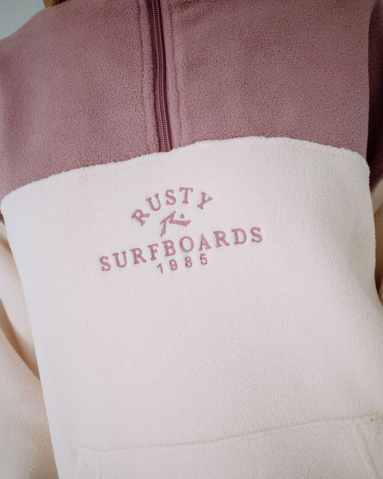Rusty Central Division Crew Polar Fleece - Pink A Boo (view 4)