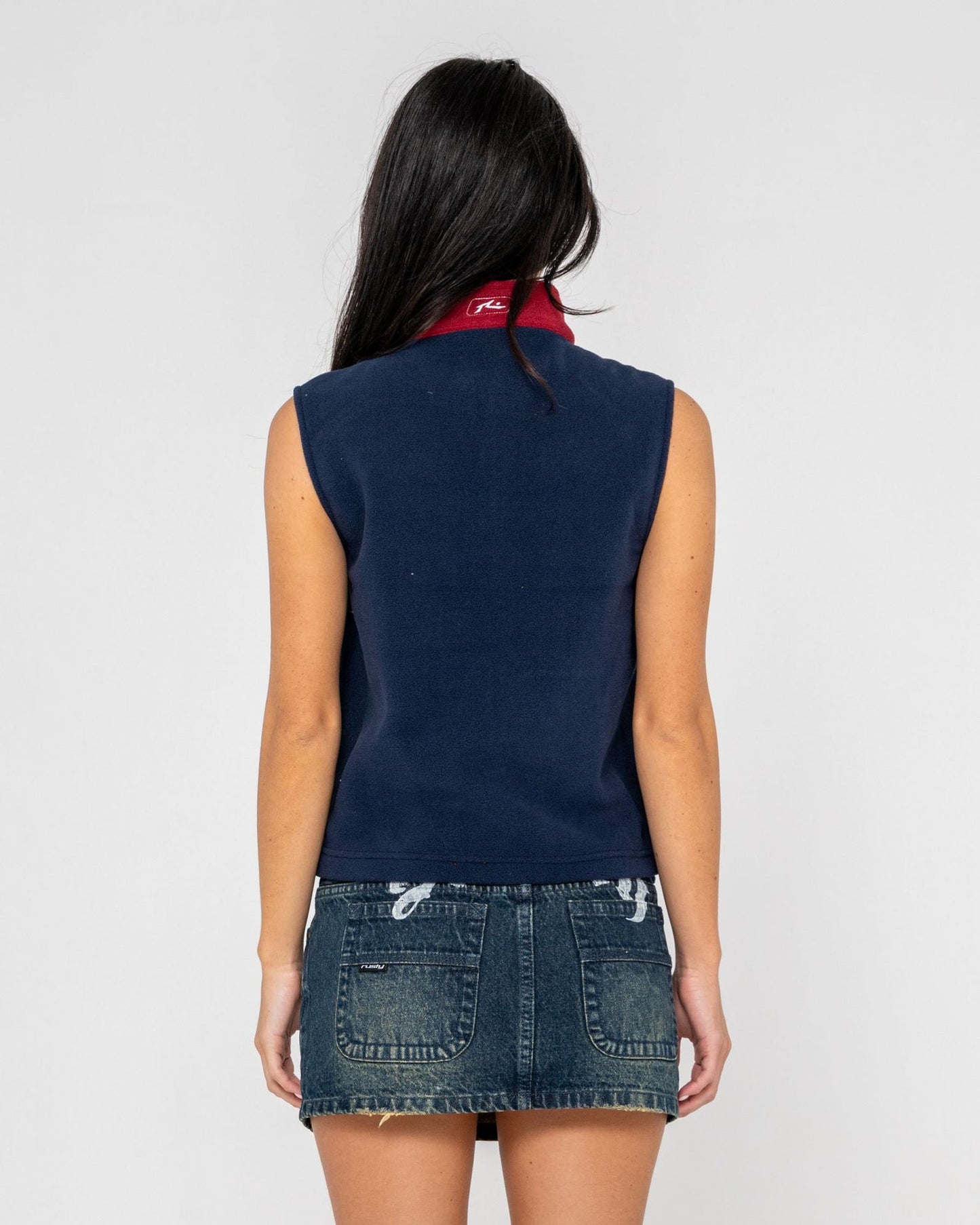 Mr Cool Polar Fleece Vest - Red - Catani Clothing