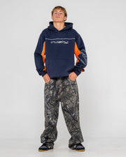 Titan Hooded Fleece - Navy Blue - Catani Clothing